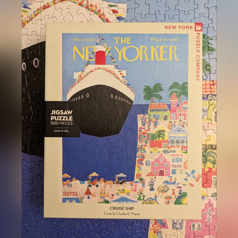 New York Puzzle Company 500 Piece Puzzle